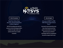 Tablet Screenshot of nxtsys.com